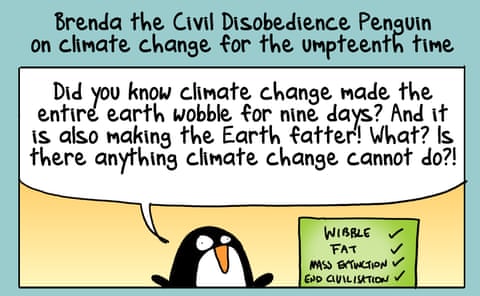 Did you know climate change made the entire Earth wobble for nine days! What?