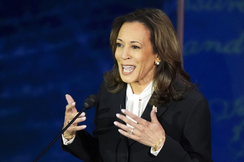 At the debate, Harris made climate change a pocketbook issue