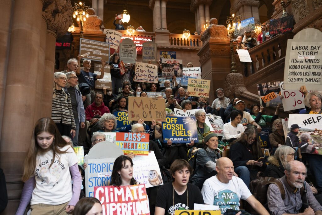 Hochul signs Climate Change Superfund Act championed by Bronx Assembly Member, paving way for funding in the borough